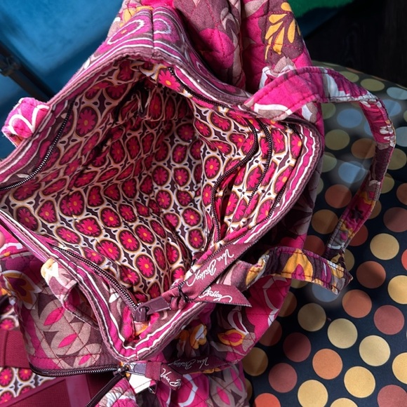 Vera Bradley three piece travel tote purse and wallet set - Picture 8 of 16